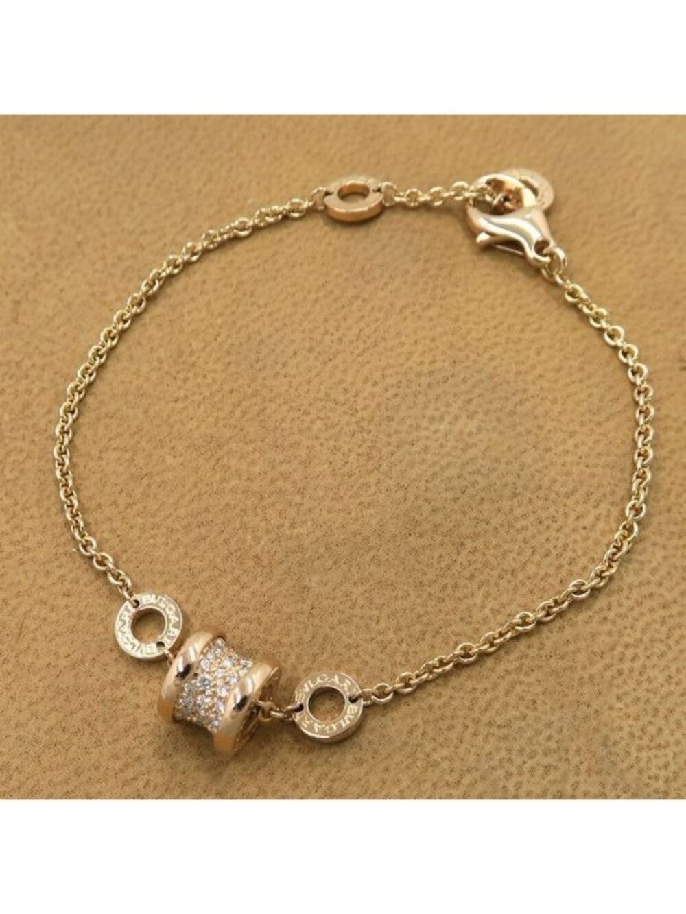 Bvlgari B.Zero1 Bracelet Mini Pave Diamond